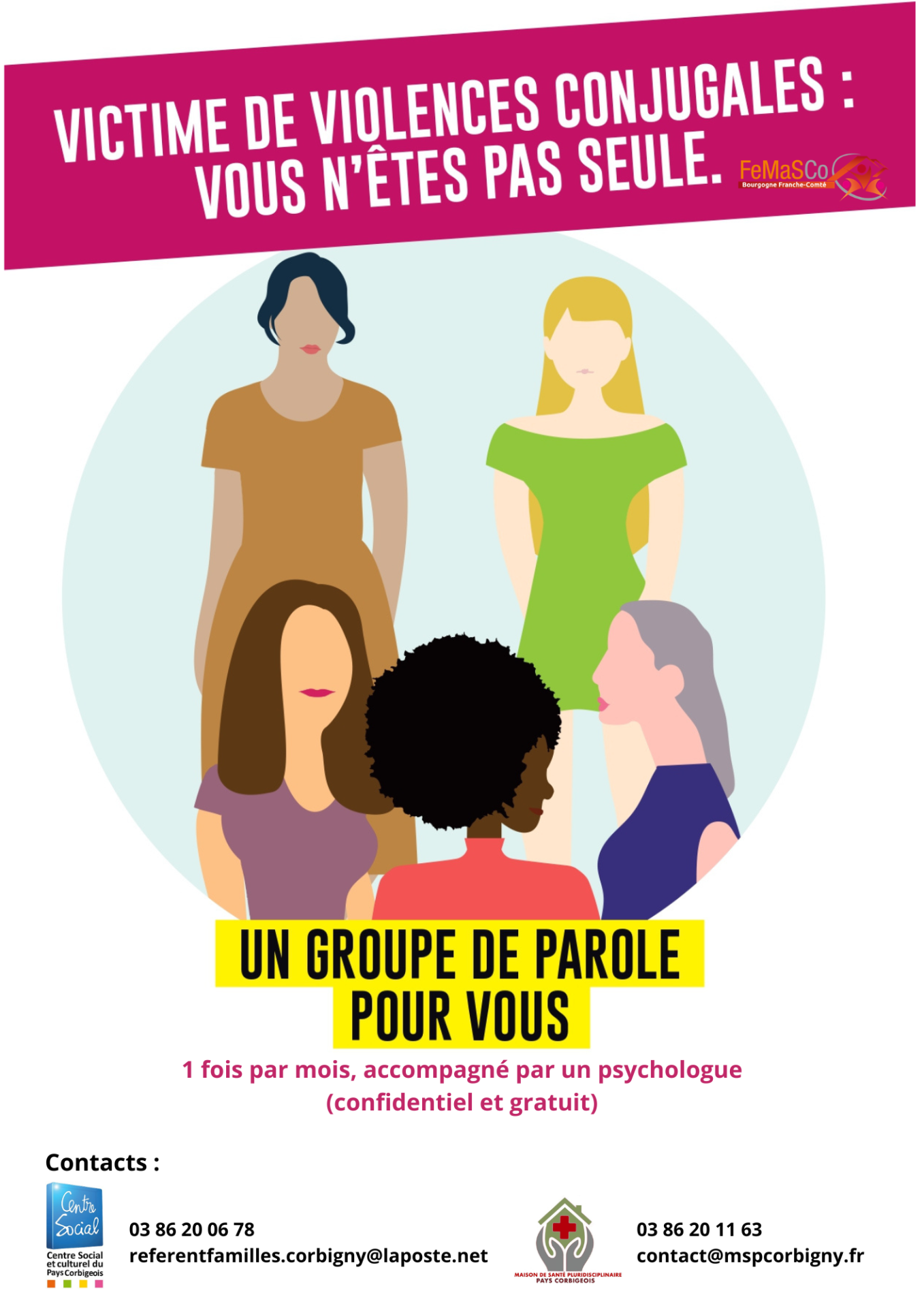 affiche groupe de parole