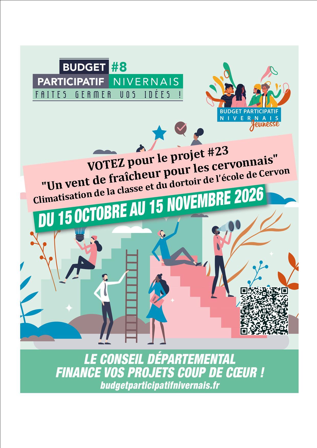 Affiche budget participatif 2026